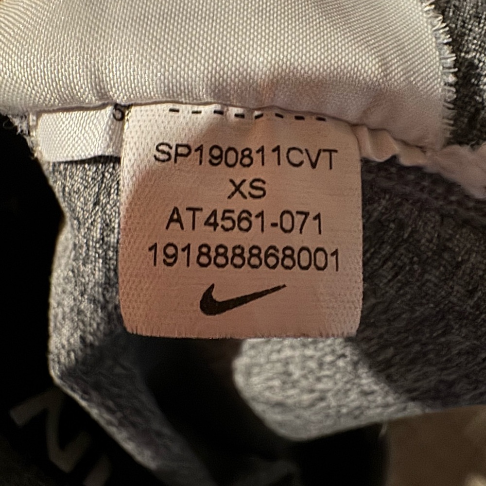 Nike Pro Leggings XS Gray Black Colorblock Athletic Pants - Picture 4 of 5